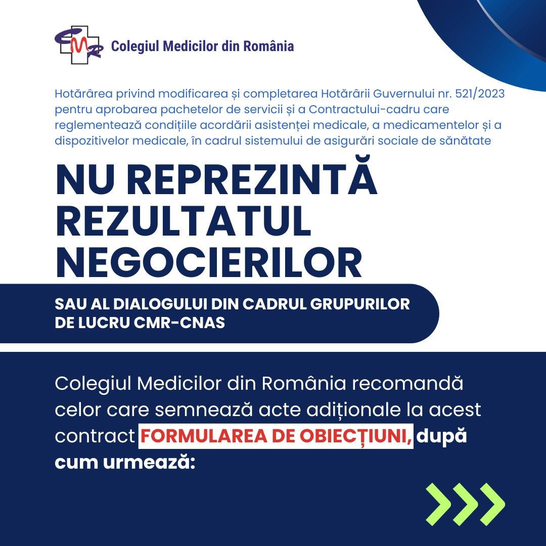Colegiul Medicilor din România recomandă celor care semnează acte ...
